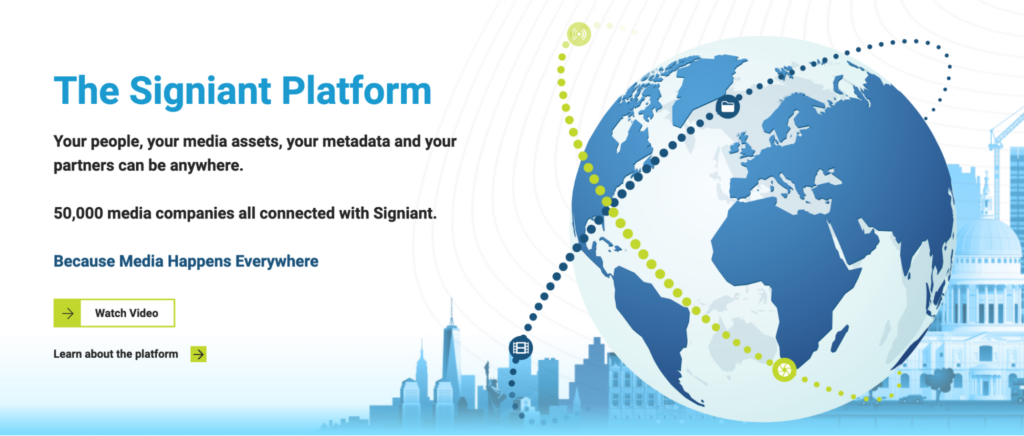 The Signiant Platform. 